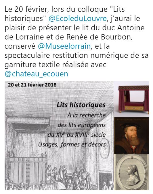 Lits historiques du XVe au XVIIIe s. usages, formes & décors Lit10