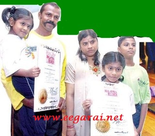 4 வயது துர்காஸ்ரீ மற்றும் 8 வயது லோகேஸ்வரி மலேசிய சாதனை புத்தகத்தில் இடம்பிடித்தனர் Durgas12