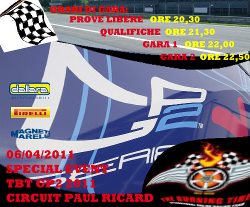 Special Event TBT GP2 2011 Orarig10