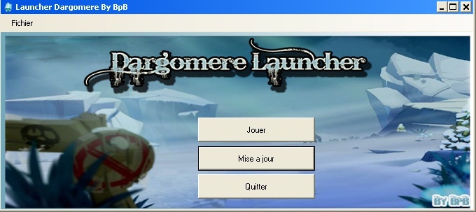 Launcher Dargomere. en  développement  Dargom11