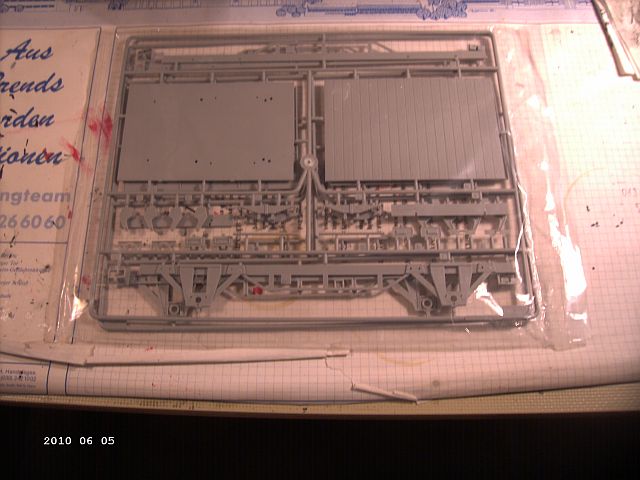 Baubericht Trumpter 01818 Railway Gondola (lower sides) in 1zu35 - FERTIG 435