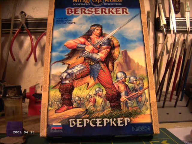 Berserker - Rollenspielfigur von Zvezda - FERTIG P124