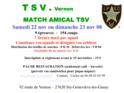 TSV - match amical tsv le 22 novembre ou 23 novembre 2008 à vernon Affich10