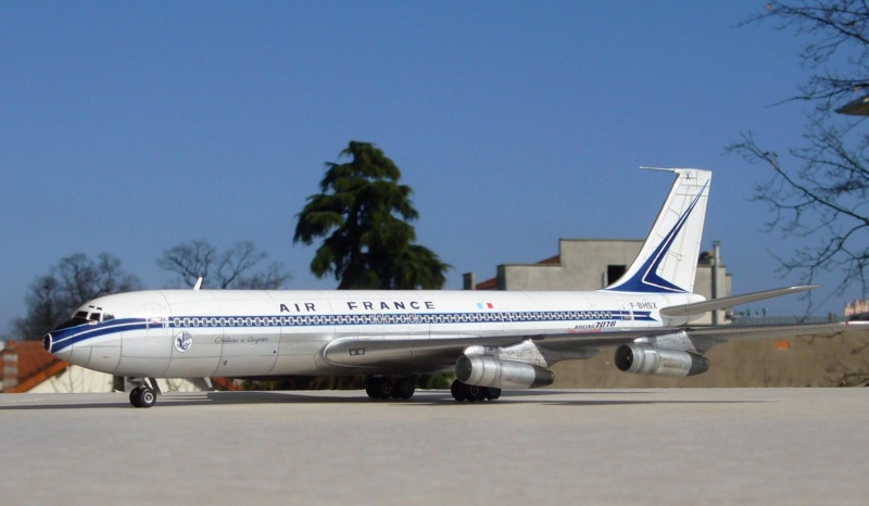 B707-328B Air France F-BHSX 1960 1/144 (Minicraft/Flying colors) Ldj_7017