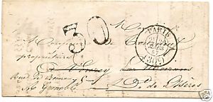 Fausse réexpédition, 1857, sans timbres-poste Raexpa10