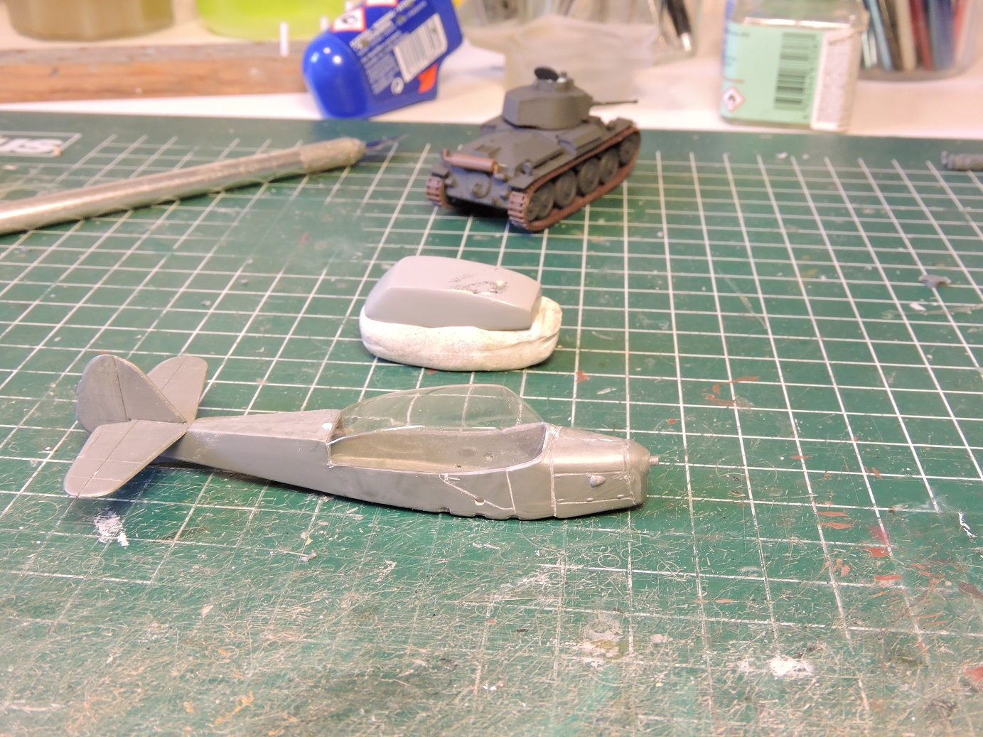 Le défi 2018 de fourneau : Auster en mode hydravion (Airfix 1/72) *** Terminé en pg 3 Auster20