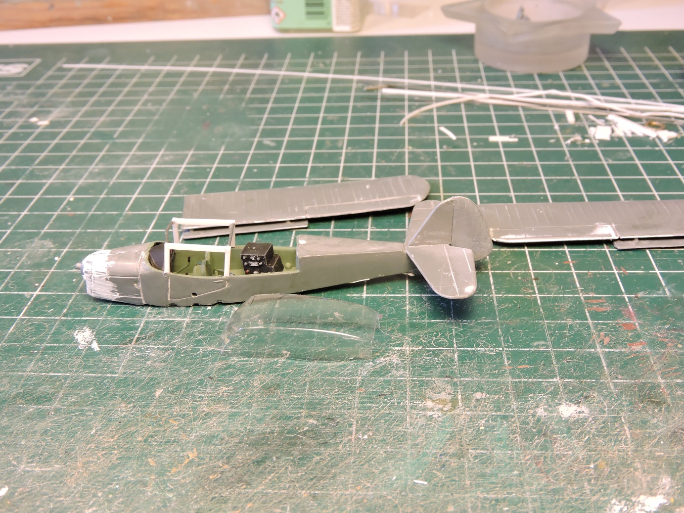 Le défi 2018 de fourneau : Auster en mode hydravion (Airfix 1/72) *** Terminé en pg 3 Auster22