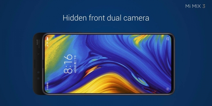الإعلان رسميا عن الهاتف Xiaomi Mi Mix 3 مع أربع كاميرات، وشاشة بحجم 6.4 إنش 2-2410