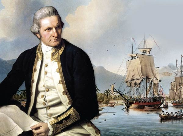 10 معلومات عن الكابتن جيمس كوك المستكشف البريطاني  Captai10