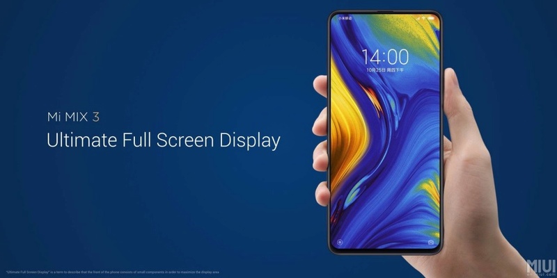 الإعلان رسميا عن الهاتف Xiaomi Mi Mix 3 مع أربع كاميرات، وشاشة بحجم 6.4 إنش 5-20-110