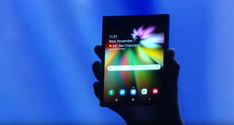 سامسونج تكشف النقاب رسميًا عن هاتفها الذكي القابل للطي الأول في مؤتمرها السنوي للمطورين Samsun10