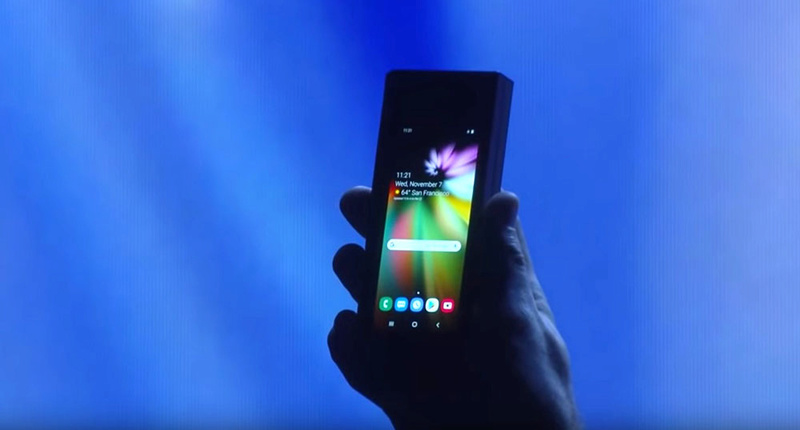 سامسونج تكشف النقاب رسميًا عن هاتفها الذكي القابل للطي الأول في مؤتمرها السنوي للمطورين Samsun11
