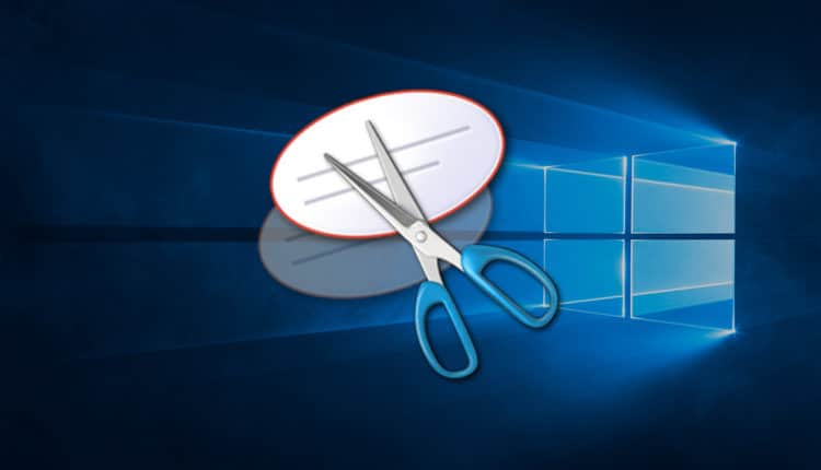 snipping tool أداة لأخذ لقطة شاشة في حاسبك العامل بنظام ويندوز 10 Snippi10