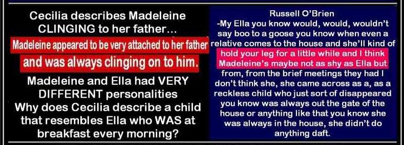 Personality of Madeleine & Witnesses That 'Saw' Her   Cecili11