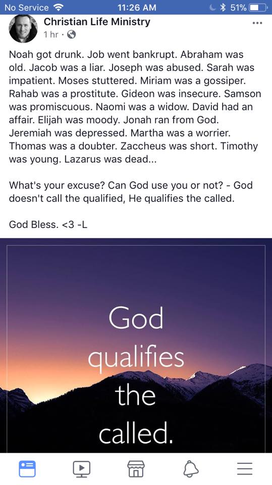 God Qualifies The Called Godqua10