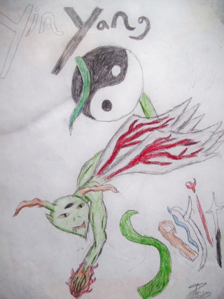 Yin Yang Spirit. Drawin11