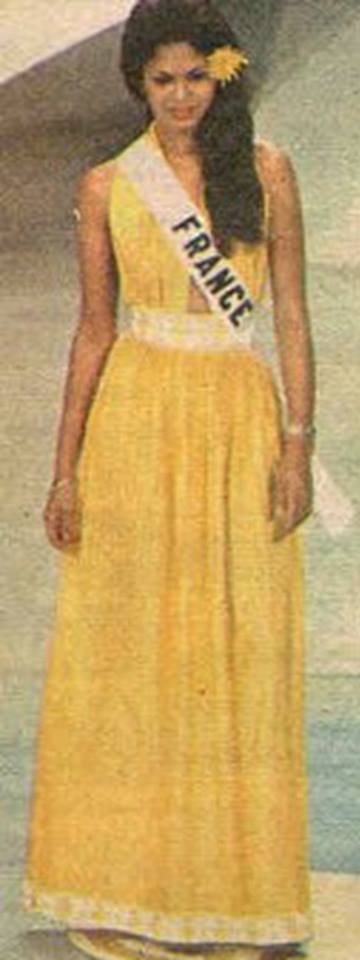 Miss France 1976: Monique Uldaric from Réunion 14080010