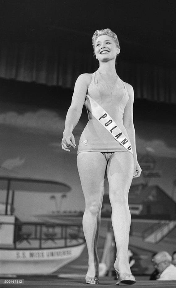 Miss Polonia 1958: Alicja Bobrowska (4th Runner Up MU58) 16708211