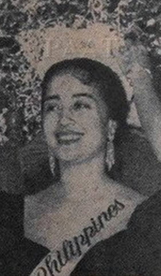 Miss Philippines Universe 1957:  Mary Ann Carmen Philipps Corrales 16807313
