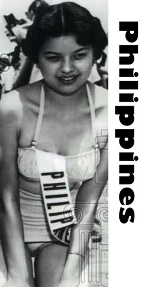 Blesilda Ocampo - Miss Philippines Universe 1954: Maria Blesilda "Bessie" Mueller Ocampo (MU 54' Semifinalist) 16831010