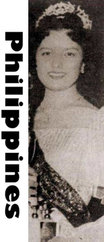 Blesilda Ocampo - Miss Philippines Universe 1954: Maria Blesilda "Bessie" Mueller Ocampo (MU 54' Semifinalist) 16832111