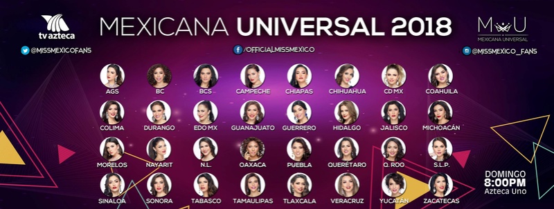 ROAD TO MISS UNIVERSE MEXICO 2018 (MEXICANA UNIVERSAL) - WINNER IS COLIMA - Page 4 30127412