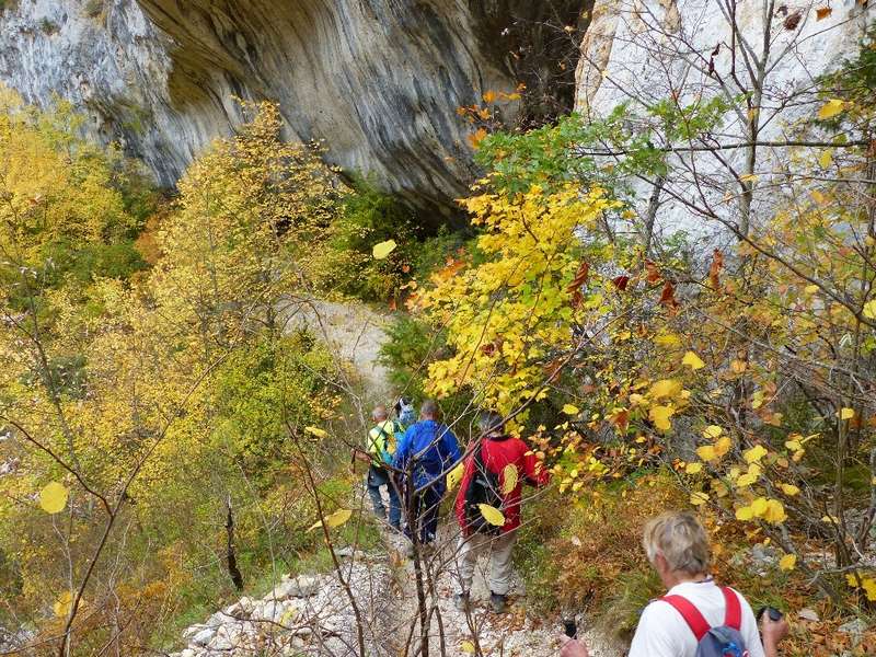 Randonnée plus calme de JM aux Gorges de la Nesque-Jeudi 19 Octobre 2017 01710