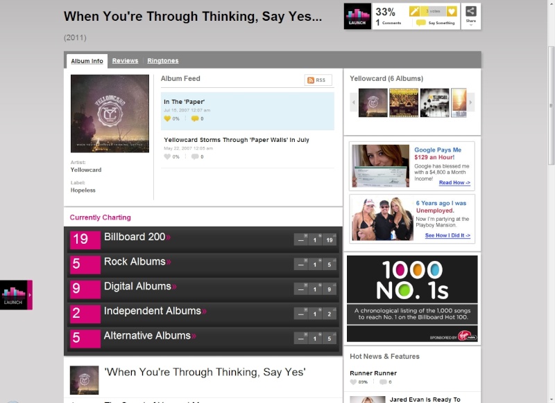 Yellowcard arrasa en los puestos del Billboard.com (01-04-2011) Vamosy10