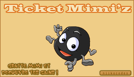 Ticket Mimi'Z Ticket15