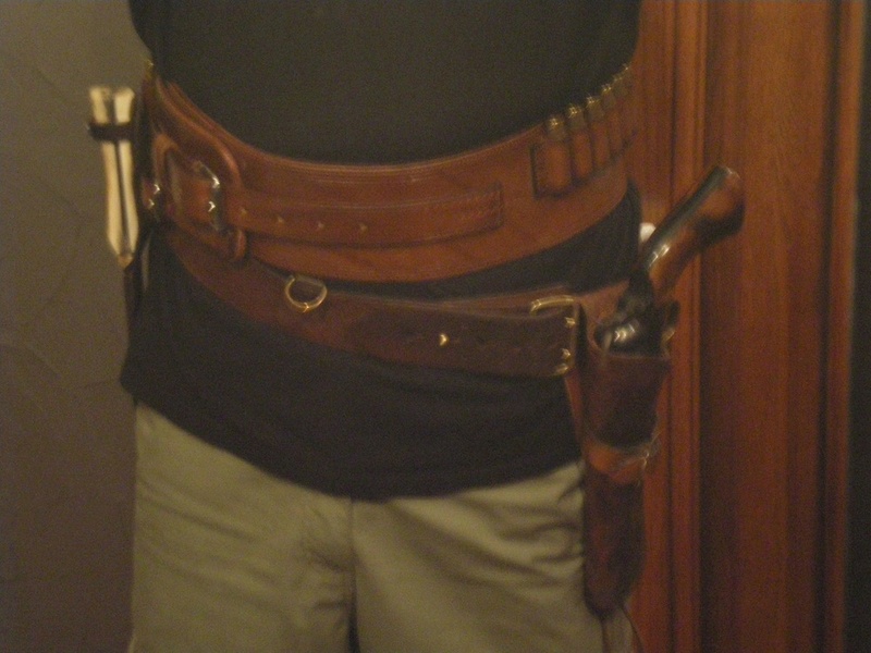 CARTRIDGE BELT "SHARP'S SHOOTER" by SLYE Imgp8510