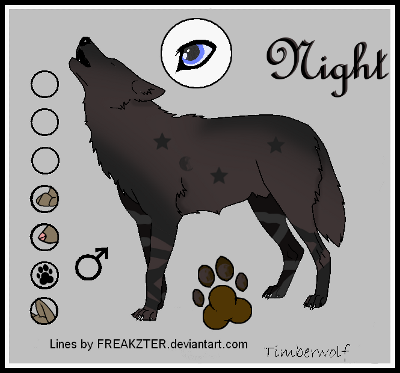 Night Wolves *Timberwölfe* by Celli Wolf118
