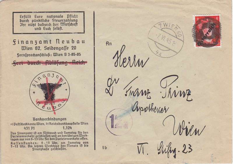 stempel - "Österreich im Juni 1945" - Seite 2 Img86