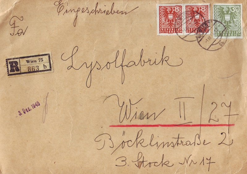 Wappenzeichnung - ANK 714-736 - Belege Wappen11