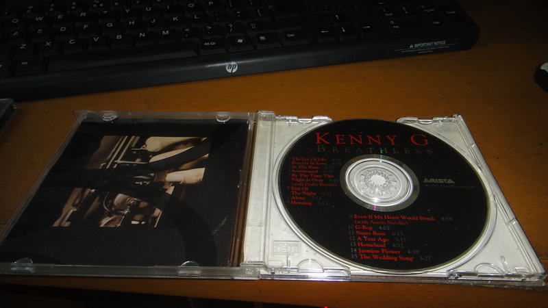 Kenny G - Breathless cds Dsc06426