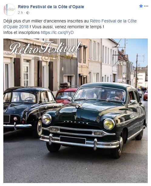 RÉTRO FESTIVAL de la COTE D'OPALE  29 JUILLET 2018   Retro218