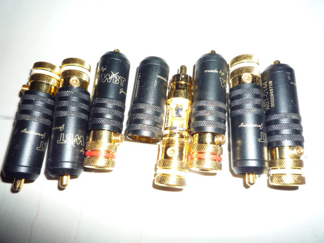 WBT 0144 RCA connectors (Used) P1010912