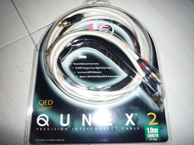 QED Qunex2 Interconnect (New)SOLD P1020012