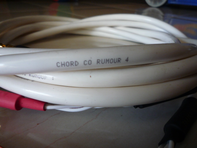 Chord Rumour 4 Speaker Cable (Used) SOLD P1020212