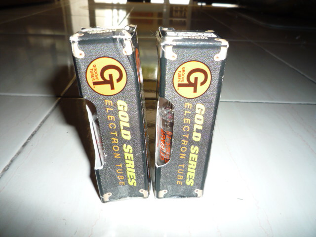 Groove Tubes 12AU7 Preamp Tubes NOS (New) SOLD P1020327