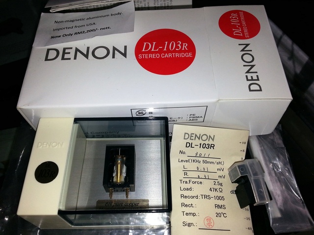 Denon DL-103R (Channel Matched & Analog Lab Aluminium Body)    Analog12