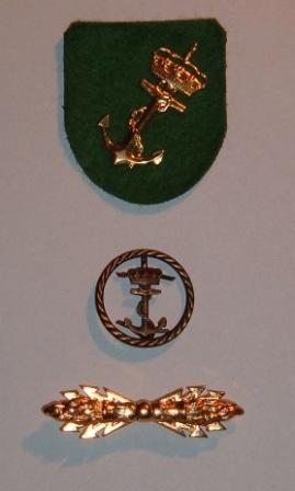 Norwegian cloth and metal badges Nor1510