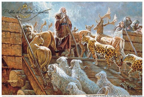 Noé y el Arca con los animales  Noa_y_10