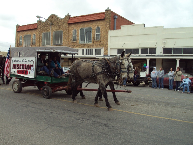 Rodeo parade....covered wagons Thanks22