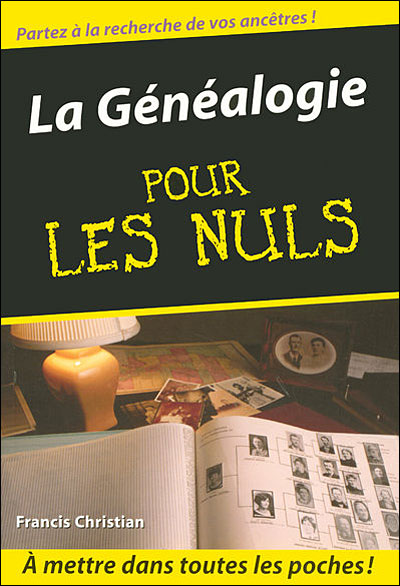 La généalogie pour les Nuls - Edition F.CHRISTIAN Geneal10