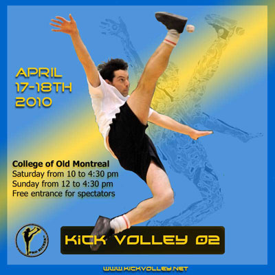 KICK VOLLEY 02 is happening april 17th-18th 2010 Kickvo11