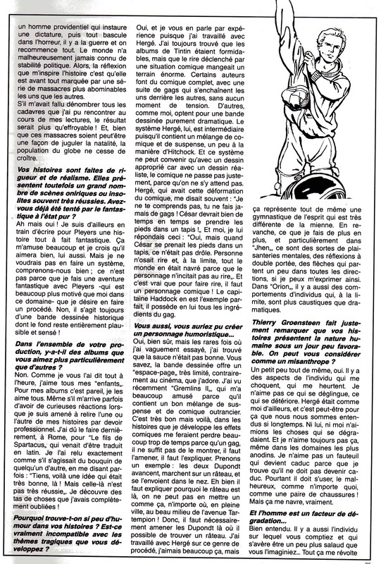 Interview, fanzines et articles divers sur Jacques Martin - Page 3 0516