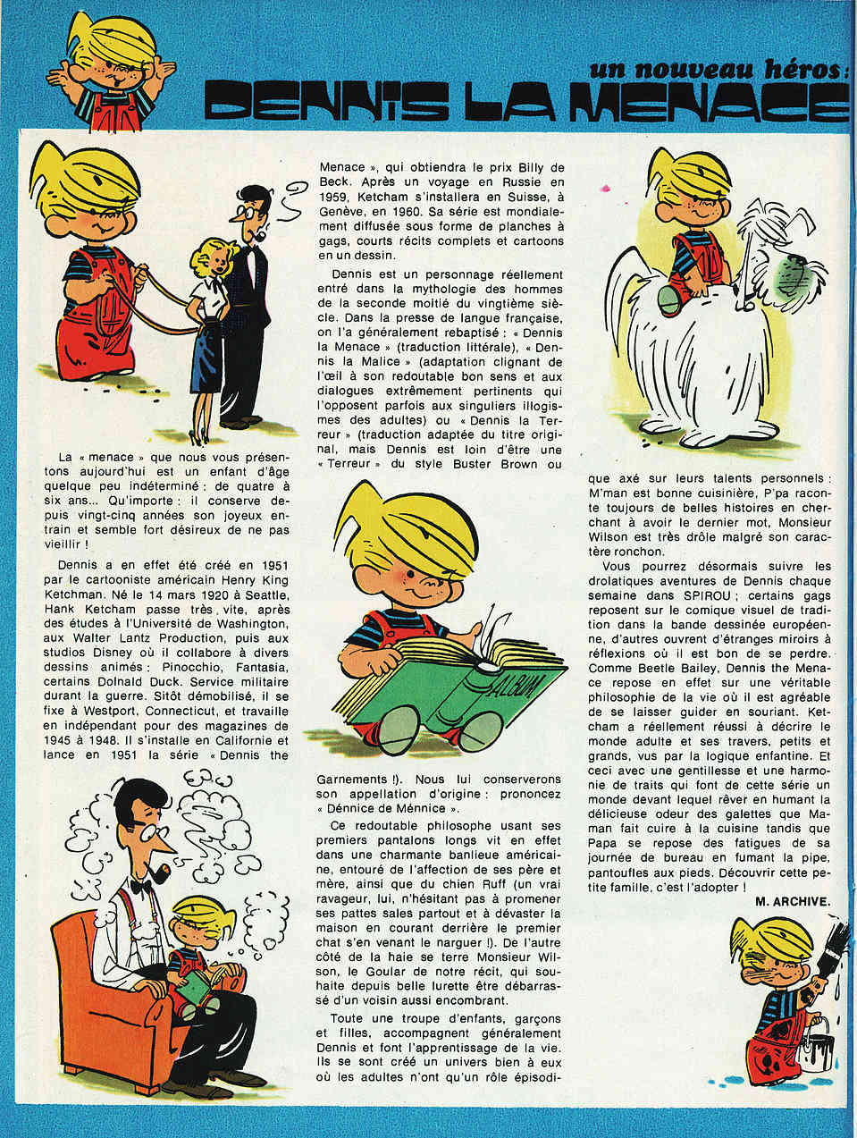 Hank Ketcham et Dennis the Menace ( Denis la Malice ) - Page 5 Dennis11