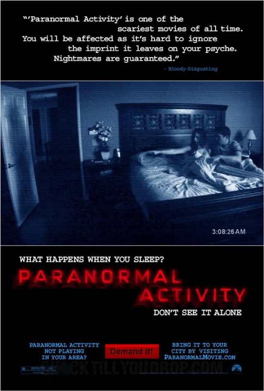 Paranormal activity Prnrml10