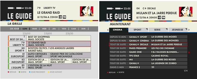 Guide des programmes / Foot+ / Rugby+ 1310