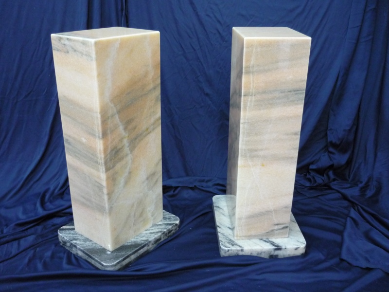 Solid marble speaker stands (New) Tiger_12